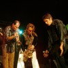 Tamara, Eric, Harold, Xander en HP, Afscheidsconcert Ahoy Rotterdam 6-4-2002