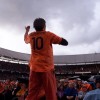 Xander, met Froger in De Kuip Rotterdam