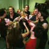 Volumia! backstage op18-4-2002 Amsterdam, HMH Laatste concert Volumia!