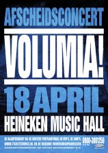 Volumia! afscheidsconcert HMH poster